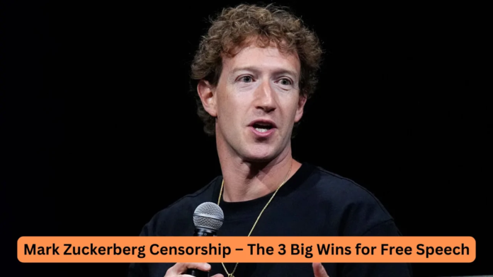 Mark Zuckerberg Censorship