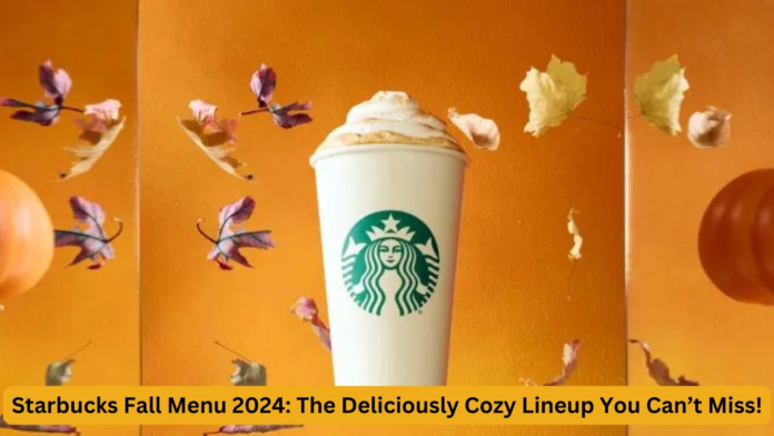 starbucks fall menu 2024