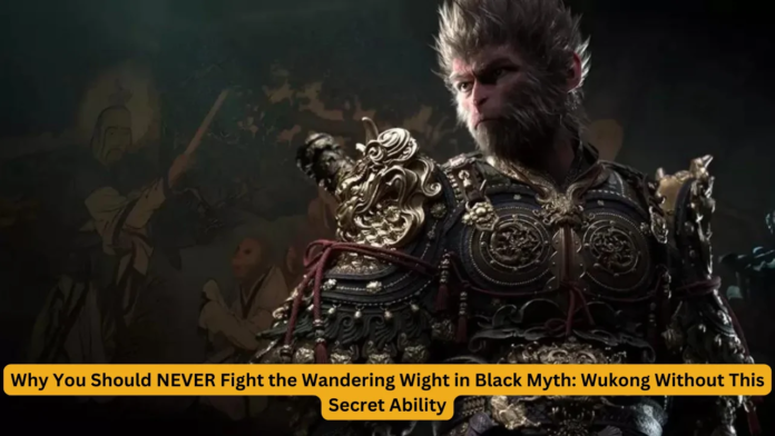 black myth wukong wandering wight