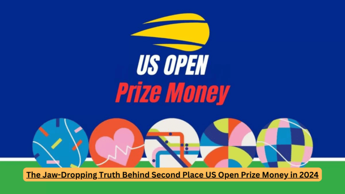 second place us open prize money